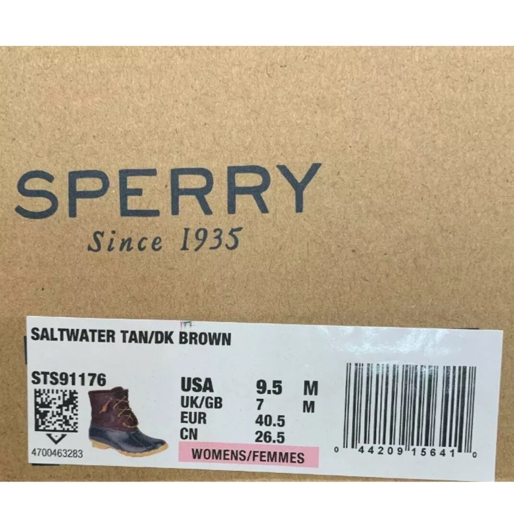Sperry Top-Sider Women's  Boots Dark Brown 9.5 M - Picture 7 of 12